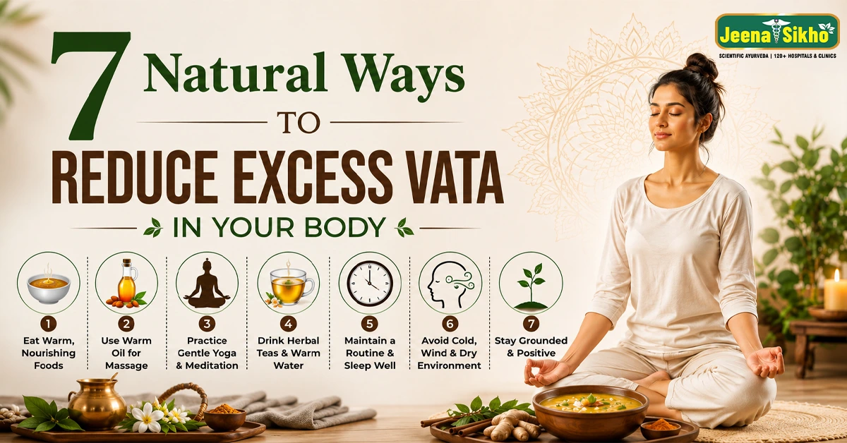 7 Natural Ways to Reduce Excess Vata in Your Body for Better Daily Life