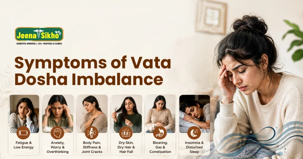 Symptoms of Vata Dosha Imbalance