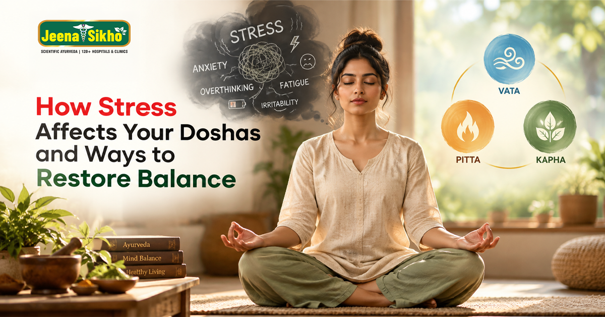 How Stress Affects Your Doshas and Ways to Restore Balance